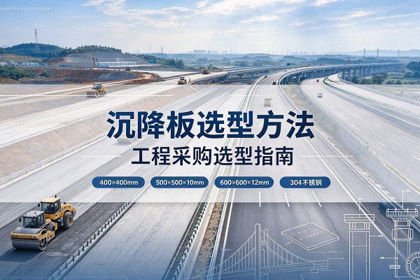 云州沉降板选择方法