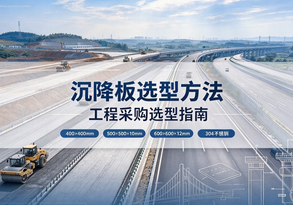 云州沉降板选择方法