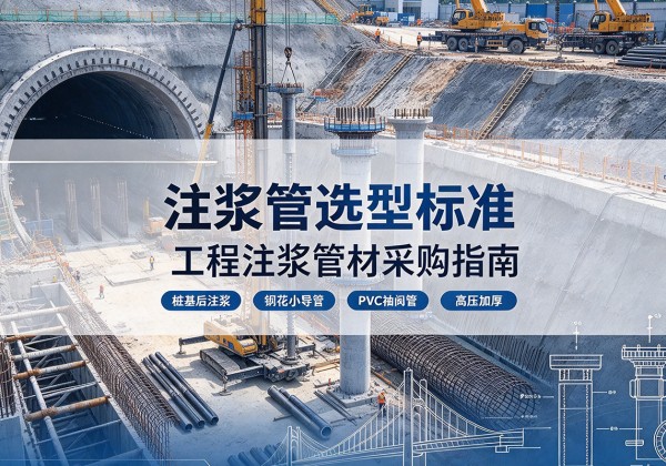 云州注浆管选型标准